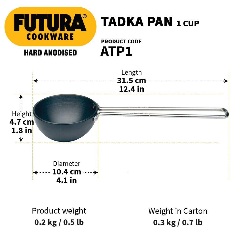 Hawkins Hard Anodised Tadka Pan