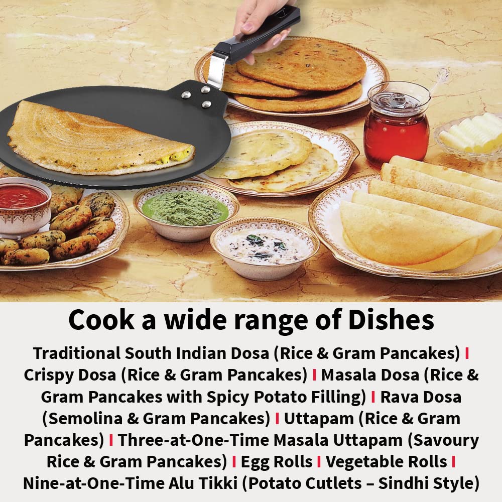 Hawkins Nonstick Dosa Tava Induction Base