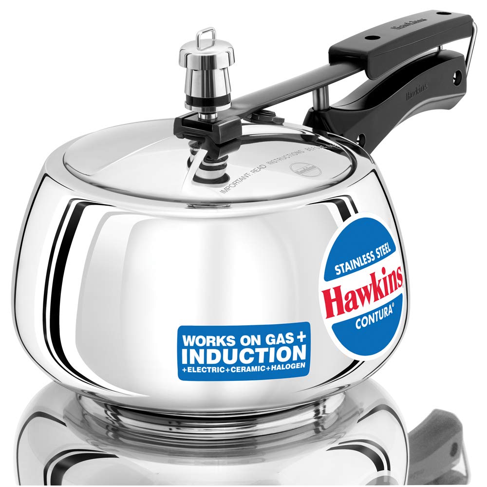 Hawkins Contura Stainless Steel Pressure Cooker