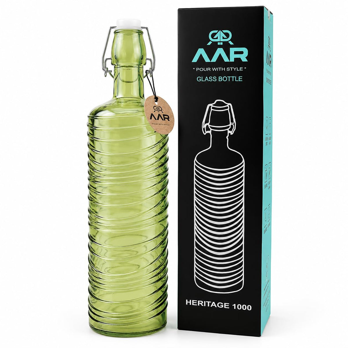 Heritage 1000 Glass Water Bottle
