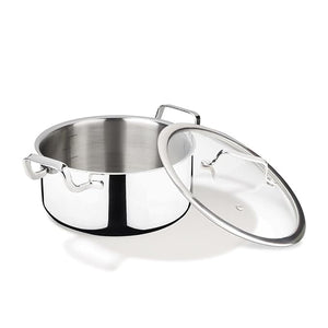 Arttdinox Reflecto Pot Stainless Steel Triply