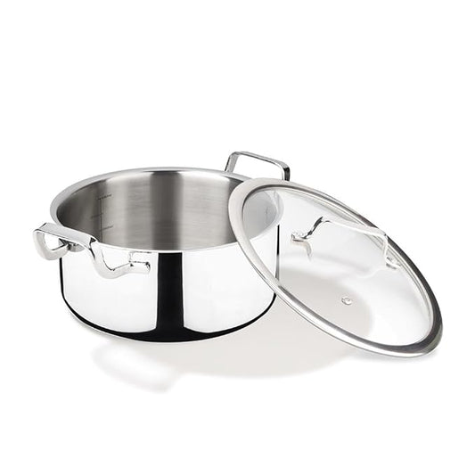 Arttdinox Reflecto Pot Stainless Steel Triply