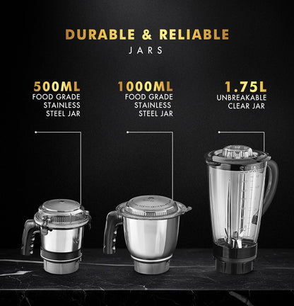 Sujata MG01 Mixer Grinder 1000W