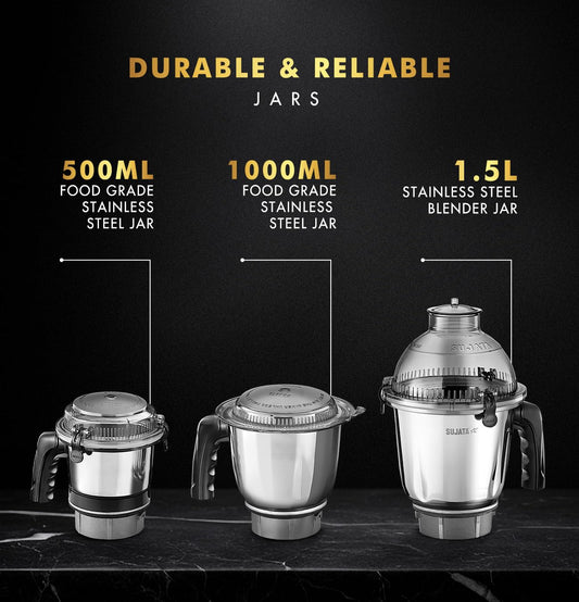 Sujata MG02 Mixer Grinder 1000W