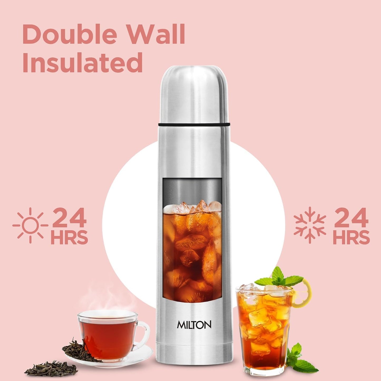 Milton Flip Lid Thermosteel Vacuum Flask