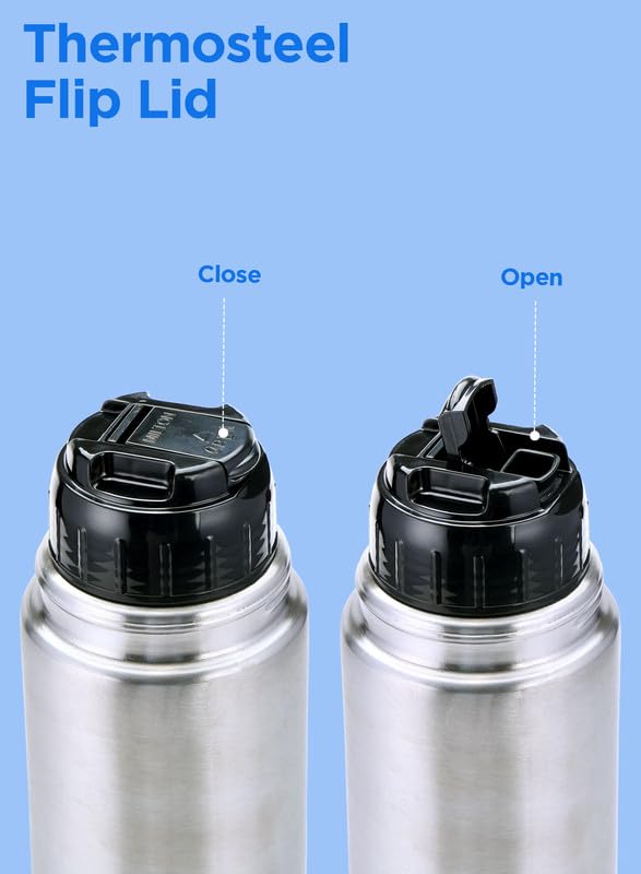 Milton Flip Lid Thermosteel Vacuum Flask