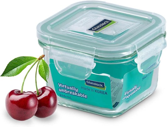 Glasslock Mini Glass Container — Airtight, for Dips, Chutney & Baby Food