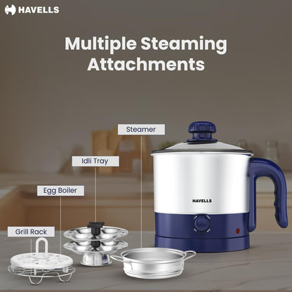 Havells Steamor Multicook Kettle 1.2 L