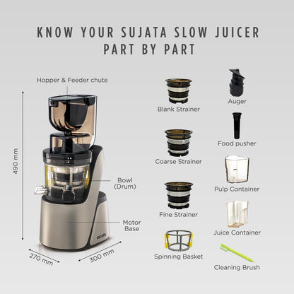 Sujata Cold Press Slow Juicer SJ01