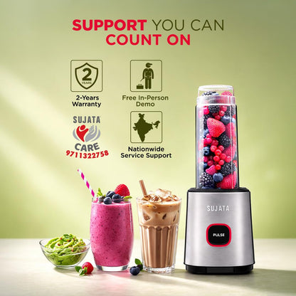 Sujata Nutromatic Compact Power Blender 600W