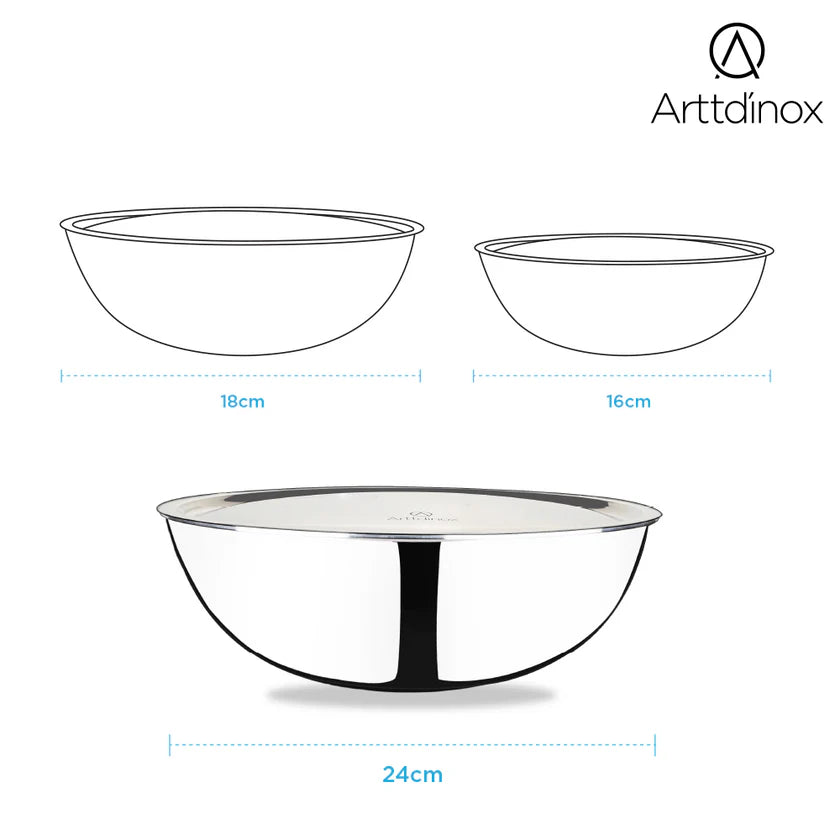 Arttdinox Reflecto Tasla Stainless Steel Triply