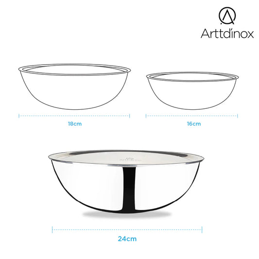 Arttdinox Reflecto Tasla Stainless Steel Triply