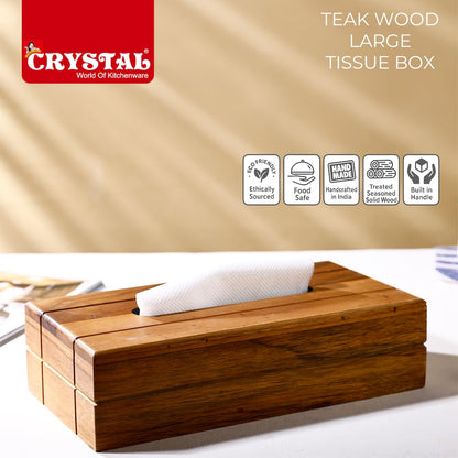 Crystal T/W Large Tissue Box