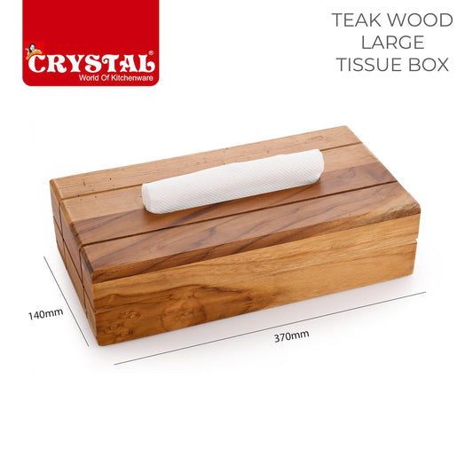 Crystal T/W Large Tissue Box