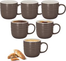 Treo Cove Ceramic Mug 200ml Set of 6