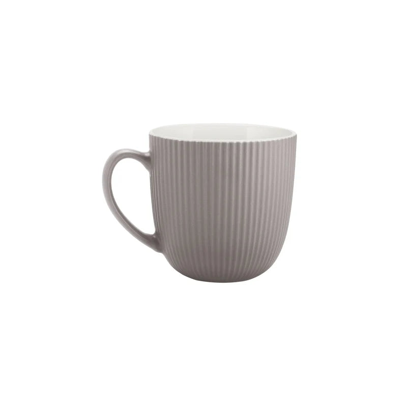 Treo Ridge Ceramic Tea Cup 210ml Set of 6