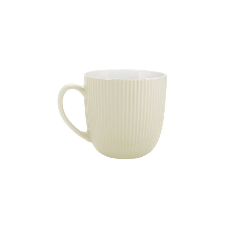 Treo Ridge Ceramic Tea Cup 210ml Set of 6