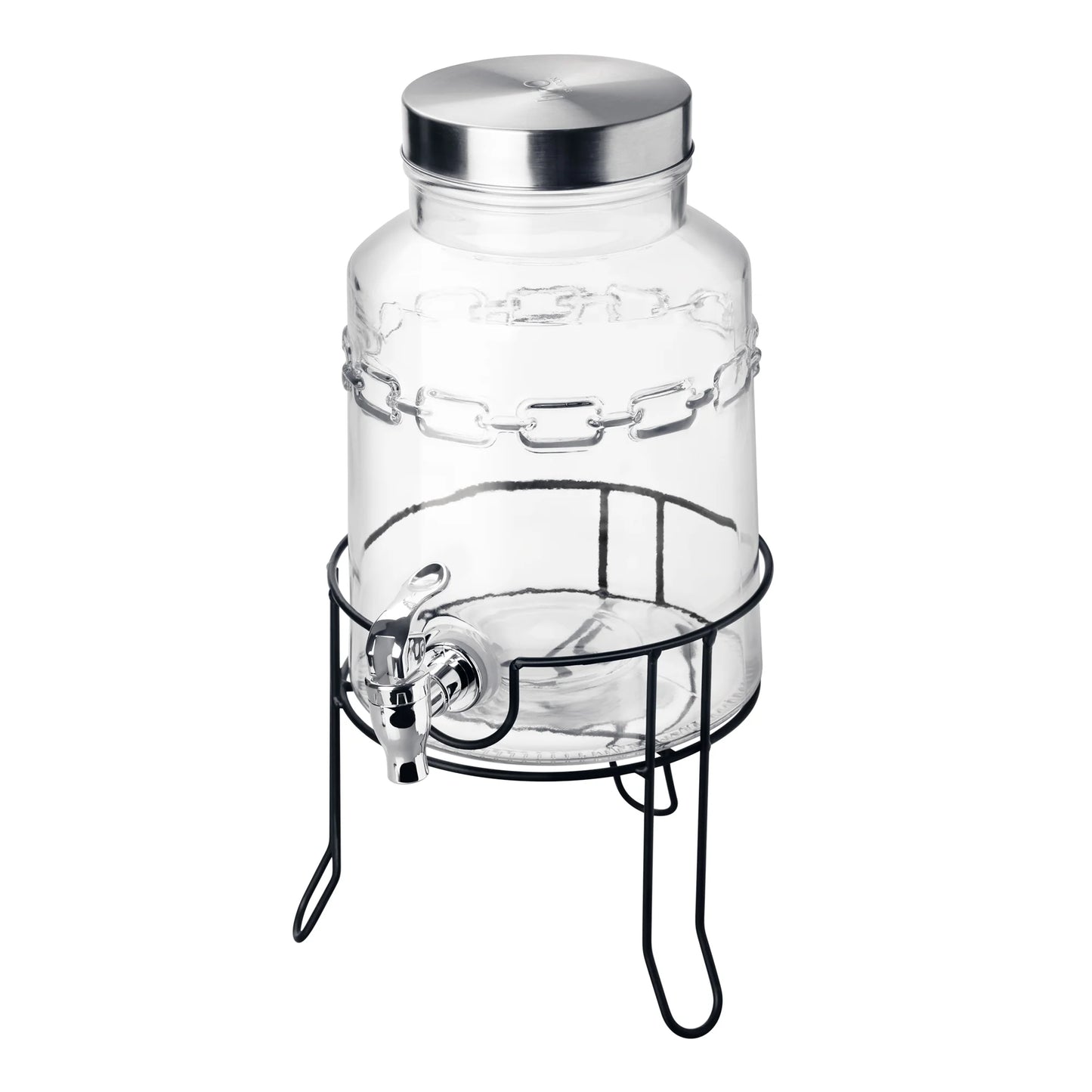 Treo Tropica Glass Water Dispenser With Stand