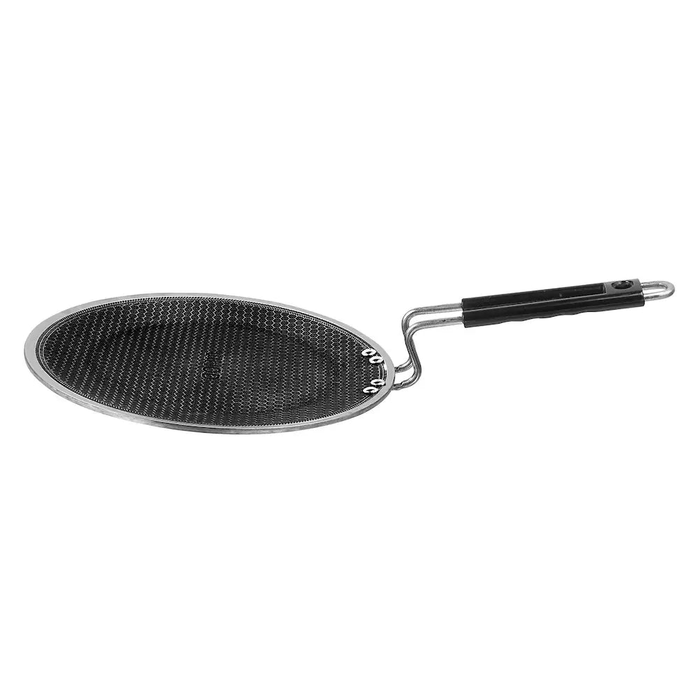 PLATINUM SAS PRO ROTI TAWA  (Thick Tri-Ply Cookware with Honeycomb Stick-free Coating, Induction-Friendly, 4 mm Body Thickness)