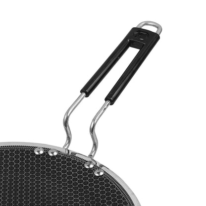 PLATINUM SAS PRO ROTI TAWA  (Thick Tri-Ply Cookware with Honeycomb Stick-free Coating, Induction-Friendly, 4 mm Body Thickness)