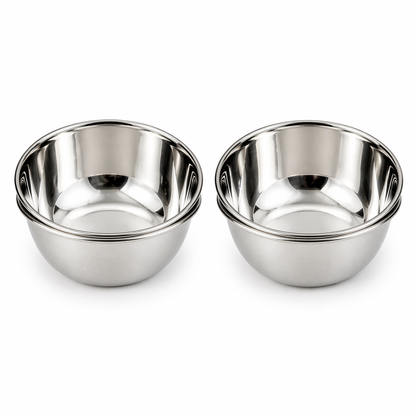 Vestasa Vinod Stainless Steel katori Mirror Polished, Pack of 6